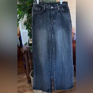 SHEIN Kids Black Denim Jeans